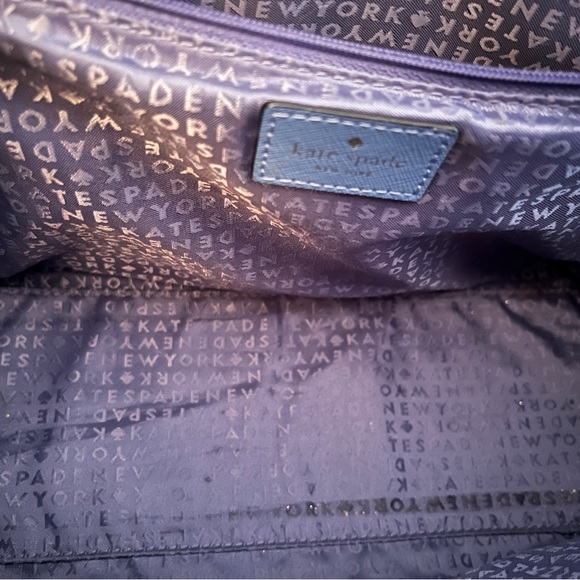 Kate Spade EUC Small Tote Blue Laural Way - Picture 2 of 7